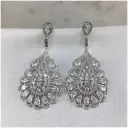 Arete alargado vintage