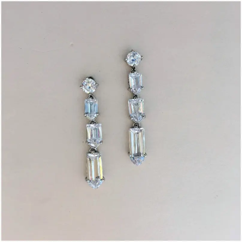 Arete alargado zirconia