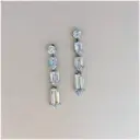 Arete alargado zirconia