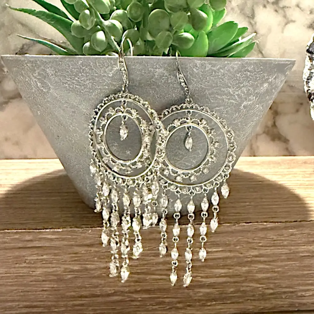 Arete alargado zirconia