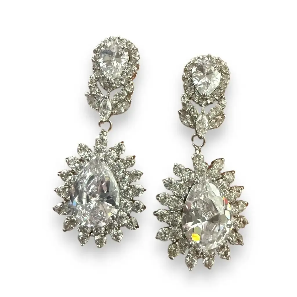 Arete alargado en colores