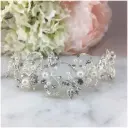 Banda flexible diamantes con perla