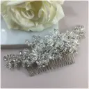 Peineta de cristales premium