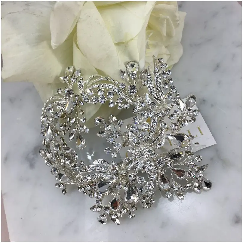 Tocado estilo vintage de cristales