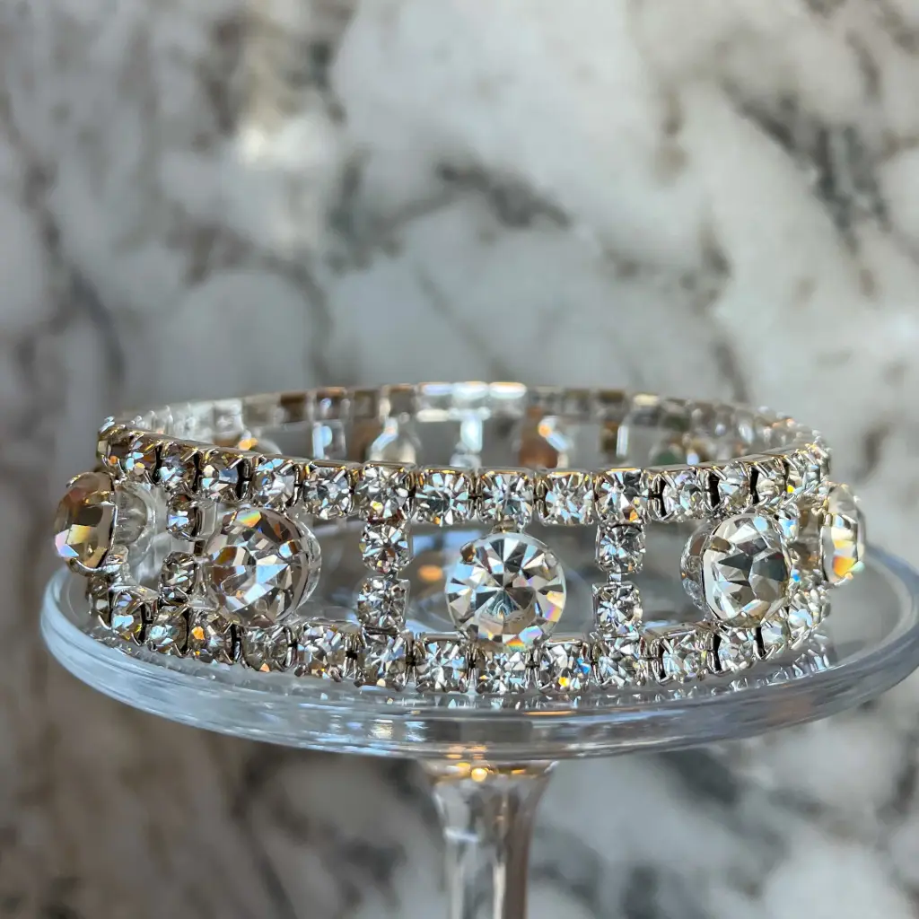 [BRJ3135] Pulsera de cristales ajustable