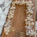 Diadema flexible en tonos pastel