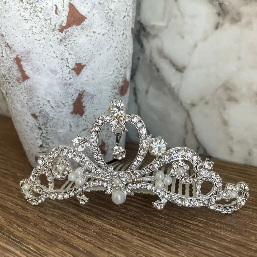 Tiara corazón petite 