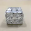 Caja de cristal cuadrada 