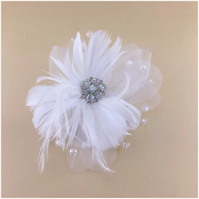 [FLH4521] Flor con ramas terminadas en cristales 