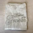 Bata de satín bordada "Mother of the Groom"