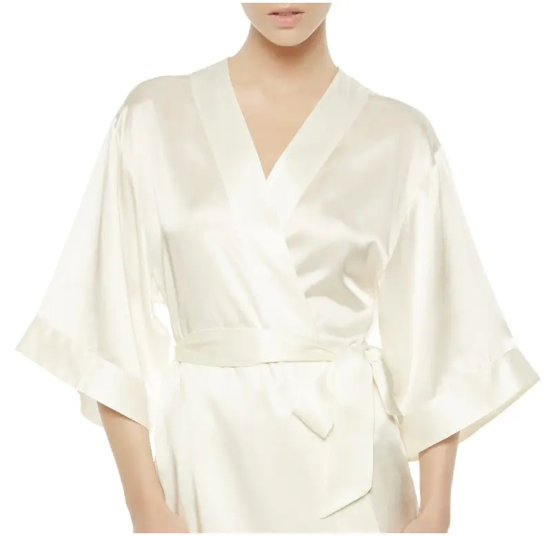 [BATA-LISA-CELESTE] Batas de satín lisas (Celeste)