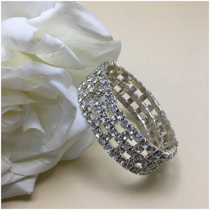 [BRJ3120] Pulsera cristales