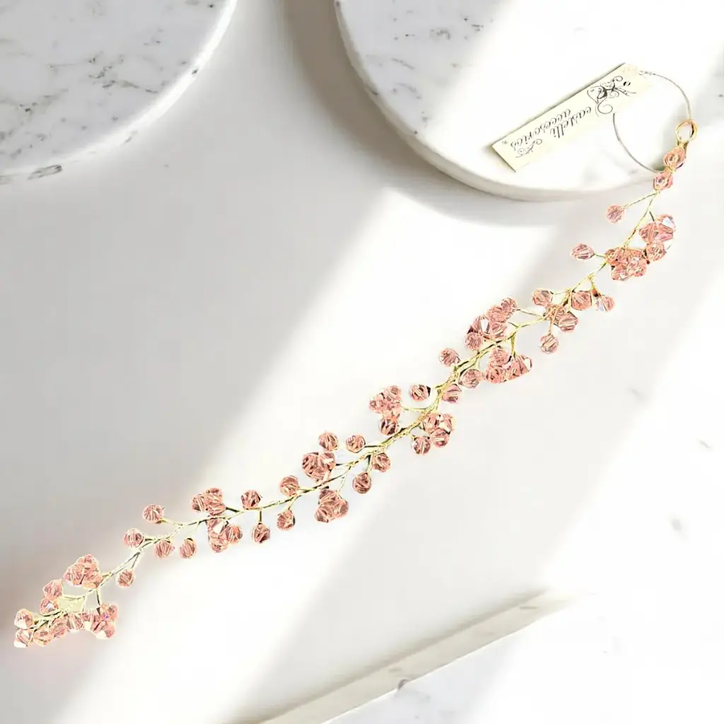 [BANDITA-CRISTALROSA] Bandita flexible en cristal rosa pastel