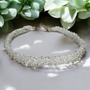 Bandita flexible en cristal transparente