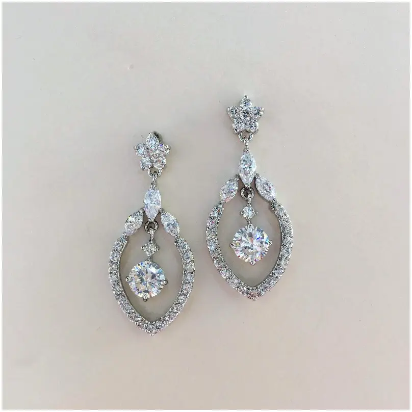[EAZ1134] Arete zirconia estilo Renacimiento