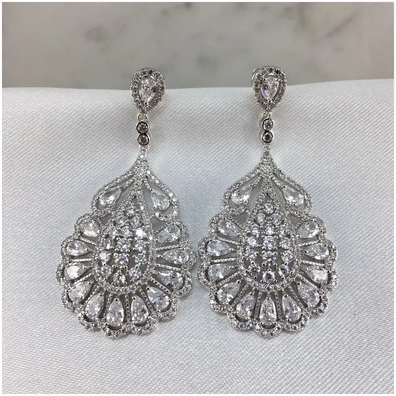 [EAZ1736] Arete alargado vintage
