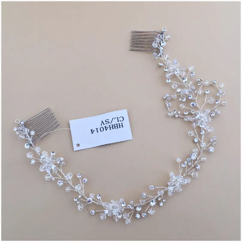 [HBH4014] Bandita flexible de cristales y diamants