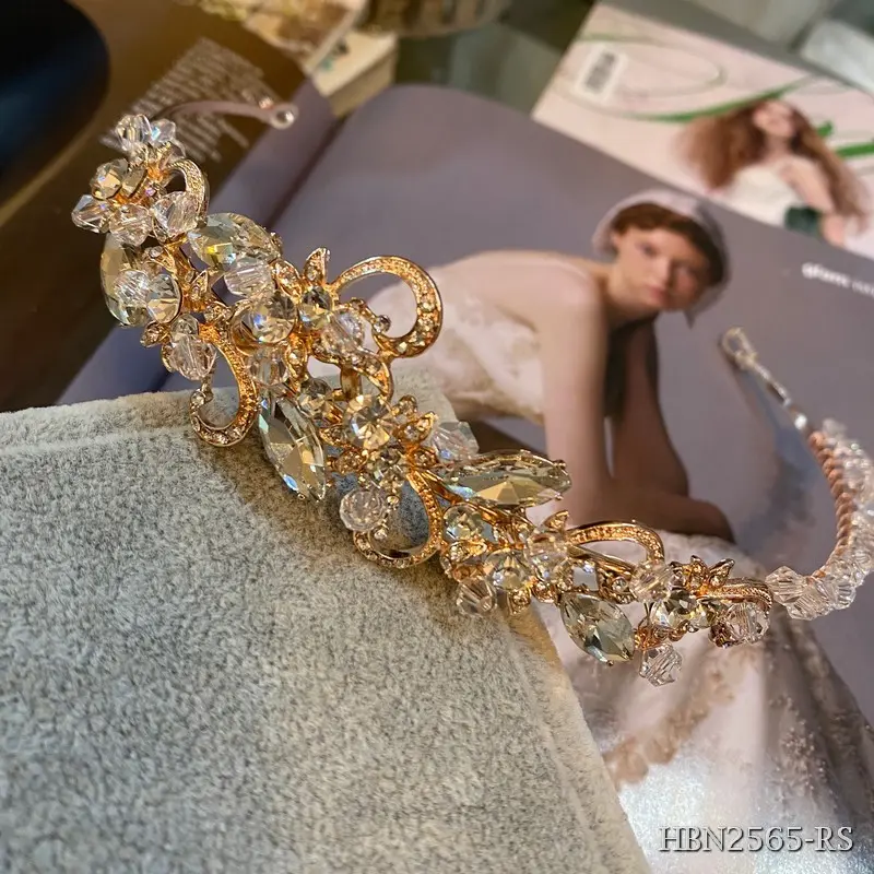 [HBN2565-RS] Tiara en oro rosado